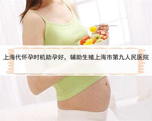 上海代怀孕时机助孕好，辅助生殖上海市第九人民医院